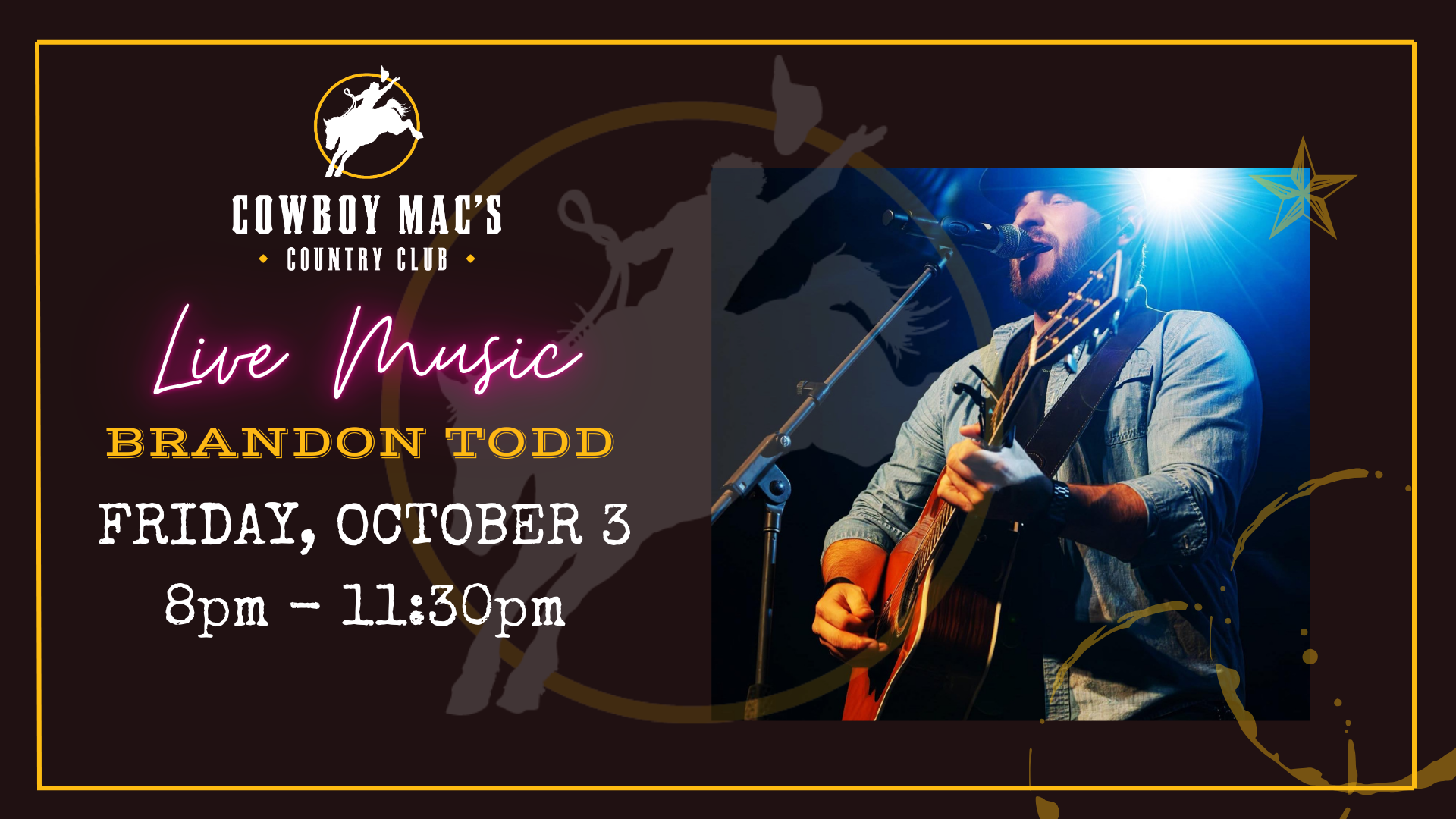 Cowboy Macs Event Template (3) Cowboy Macs Event Template (3)