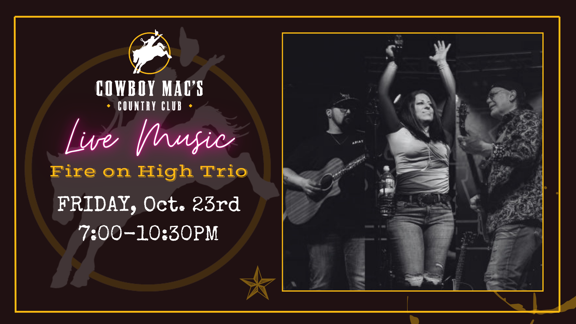 October 23rd-Mac's